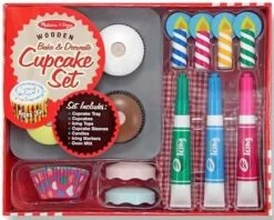Melissa & Doug Bake & Decorate Cupcake Set